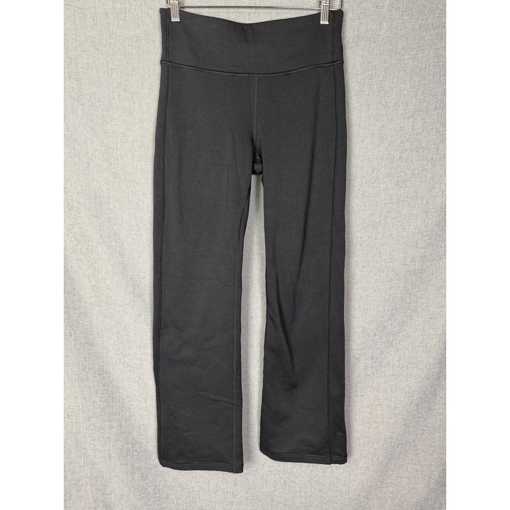 Athleta Altitude Edge Pant Fleece Lined Medium Black Straight Leg